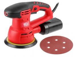 Эксцентриковая шлифмашина WORTEX RS 1250-1 AE в кор. 450 Вт, 150 мм, 5000-13000 об/мин (Амплитуда колебаний 2 мм, регул. об.)